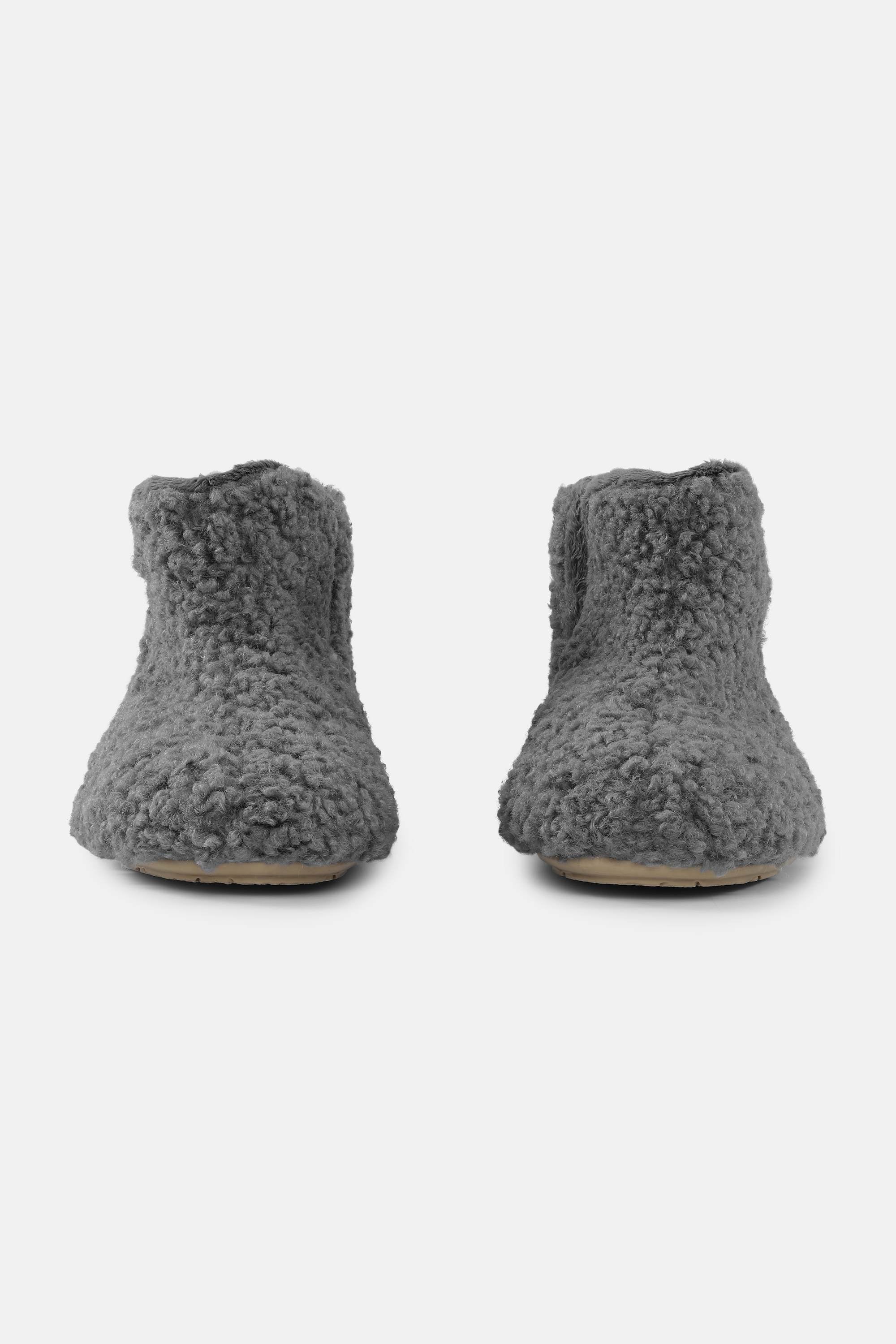 Cosy Ankle Boot - Grey Wheat